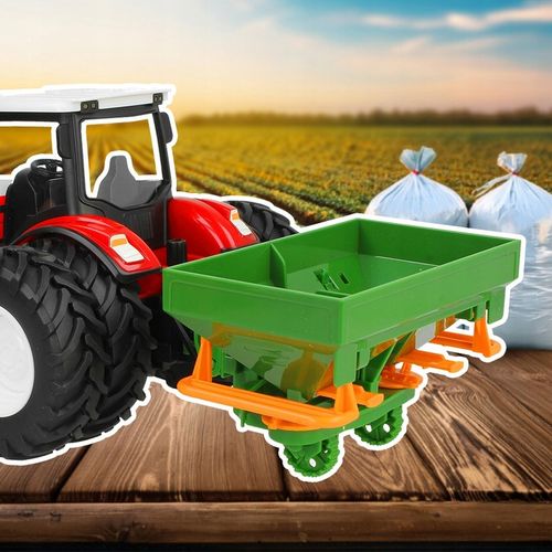 Traktor Rolniczy dla Dzieci Zdalnie Sterowany z Rozsiewaczem do Nawozów R/C na Arena.pl