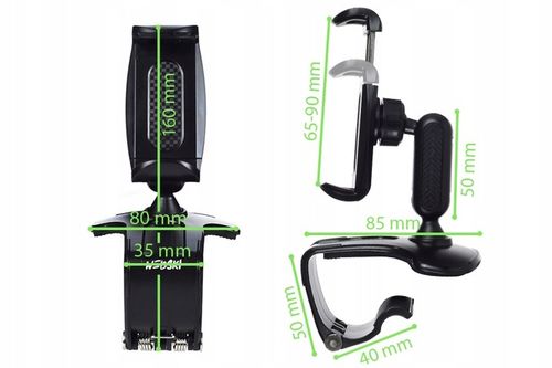 UCHWYT DO SAMOCHODU NA TELEFON KOKPIT DESKĘ KLIPS na Arena.pl