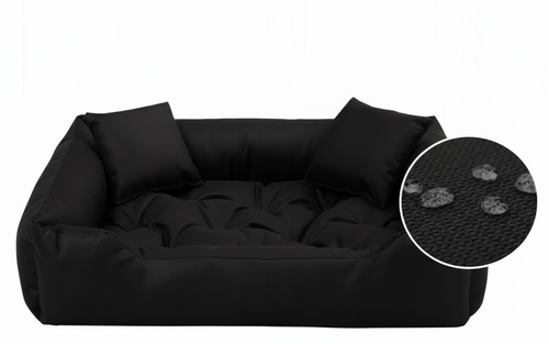 legowisko dla psa kojec ecco 100x75 cm wodoodporne czarne na Arena.pl