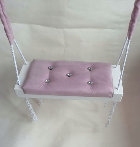 Huśtawka siedzisko RÓŻ DLA DZIECI dom ogród POKÓJ na Arena.pl