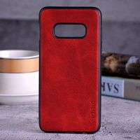 Etui AIORIA Vintage LEATHER do Samsung Galaxy S10e czerwony