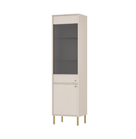 Nowoczesna Witryna 2 Drzwi TORO Beż 51 cm LP 3 kolory