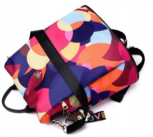 TOREBKA TORBA PLECAK DAMSKI PLECACZEK 2W1 KOLORY na Arena.pl