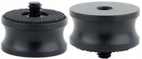 Adapter tuleja redukcja 1/4" na 1/4" statywowa aluminiowa z gumą 20 mm