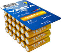Baterie VARTA Longlife AA 1,5V R6 LR06 Alkaliczne 24 szt.