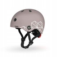 Kask rowerowy dziecięcy na hulajnogę Scoot and Ride, rozm. XXS-S, 1-5 lat