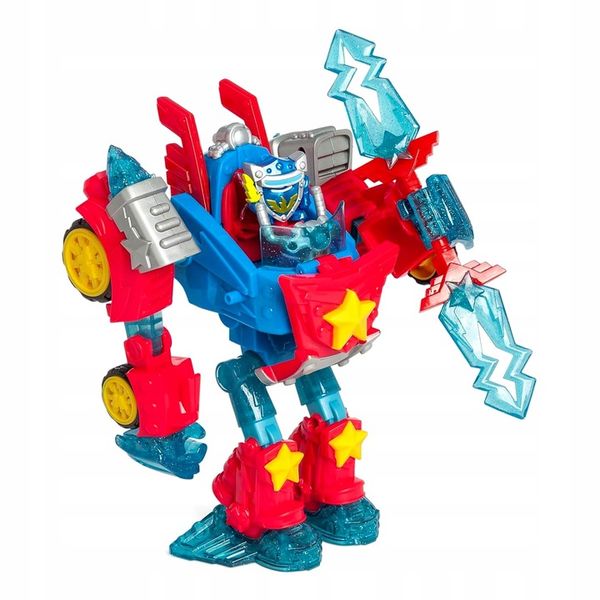 SUPERTHINGS Super Things Zings Turbo Warrior Power Robot Auto Transformer zdjęcie 10