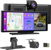 Radio samochodowe CarPlay ESSGOO 10,26" z kamerką