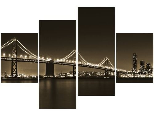 140CM 70 OBRAZ MOST NOCĄ TANEL TEEMUSK ŚCIENNY na Arena.pl