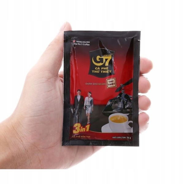 Kawa rozpuszczalna G7 Trung Nguyen 16gx21szt zdjęcie 2