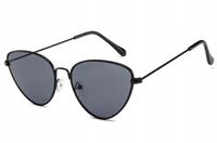 Okulary Kocie Oczy Przeciwsłoneczne Damskie