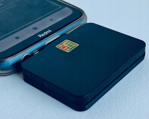 Czytnik Kart Kierowców | Kwadrat | USB - C | Adapter na USB - A| na Arena.pl