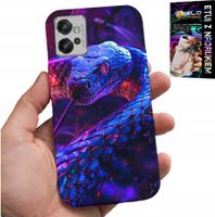 ETUI DO MOTOROLA G32 - WĄŻ KOBRA GRZECHOTNIK GADY CASE + FOLIA