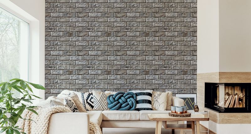 Tapeta Cegła w Stylu Vintage zdjęcie 2