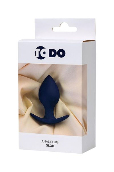 Todo Glob Violet Anal Plug zdjęcie 1