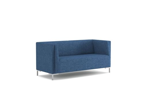 Sofa Fleck 162 cm niebieska ciemna  D2 na Arena.pl