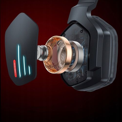 ONIKUMA B60 SŁUCHAWKI BEZPRZEWODOWE GAMINGOWE NAUSZNE MIKROFON BT 5.2 RGB na Arena.pl