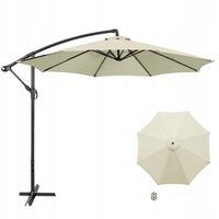 POSZYCIE NA PARASOL OGRODOWY 8 RAMION 300CM WYMIENNY OBICIE MATERIAŁ