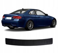 BMW 3ER E90 LIMOUSINE 2005-2011 Listwa Nakładka na Zderzak Tylni Czarna ABS