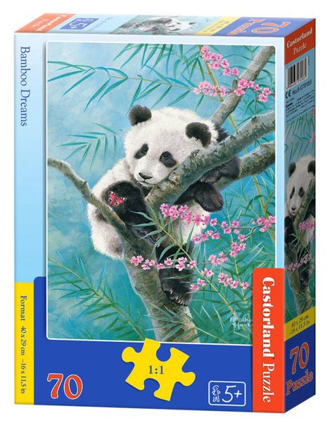 Puzzle 70 el. Bamboo Dreams zdjęcie 1