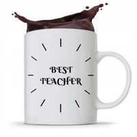 Kubek Prezent Dzień Nauczyciela Best Teacher Z Nadrukiem Ze Zdjęciem