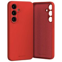 mercury silicone samsung s24 fe s721     czerwony/red