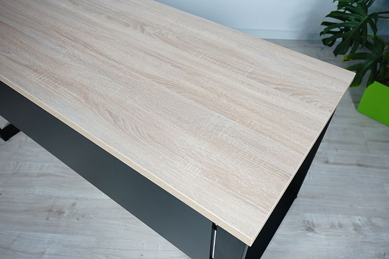 Biurko Neptun blenda Dąb Sonoma 120x68 MebleKreator zdjęcie 5