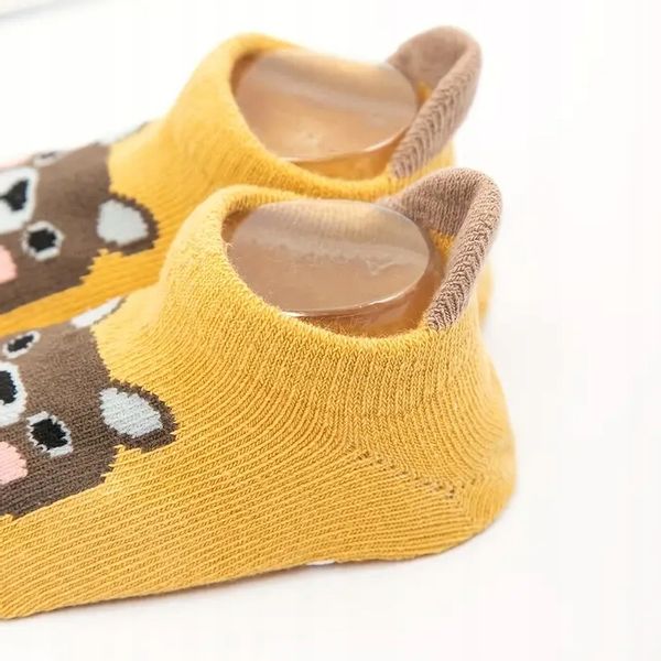skarpetki niemowlęce w zwierzęta 6pak antypoślizgowe 1-3 lata zdjęcie 4