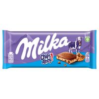 Milka Czekolada mleczna pokruszone kawałki herbatników 100 g