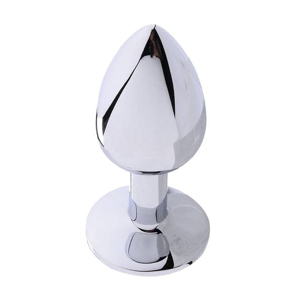 Metal Butt Plug Red rozmiar M zdjęcie 2