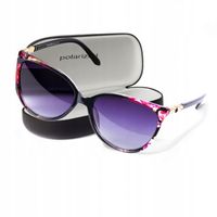 OKULARY PRZECIWSŁONECZNE DAMSKIE POLARYZACYJNE PolarZONE Z ETUI KOMPLET