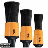 ADBL ROUND DETAILING BRUSH zestaw 3 pędzelków do detailingu auta 31-25-17mm