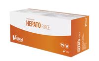 vetfood hepatoforce 120 kapsułek - wsparcie funkcji wątroby u zwierząt
