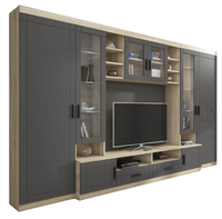 Meblościanka Paris grafit / sonoma