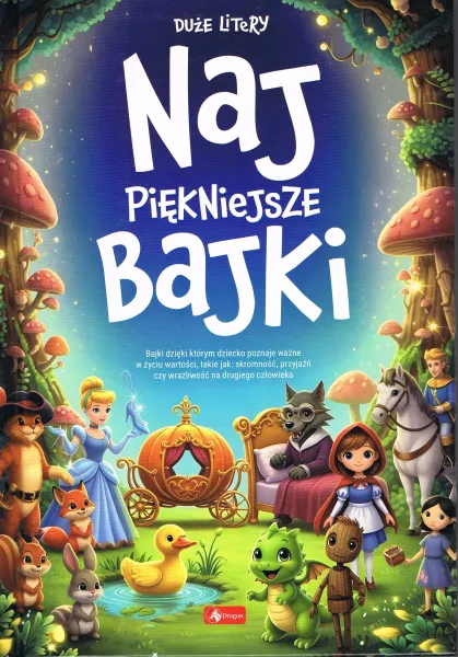 Duże litery. Najpiękniejsze bajki zdjęcie 1