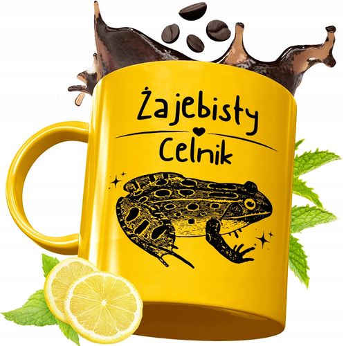 Złoty Kubek Premium Dla Celnika Prezent Z Nadrukiem Ze Zdjęciem na Arena.pl