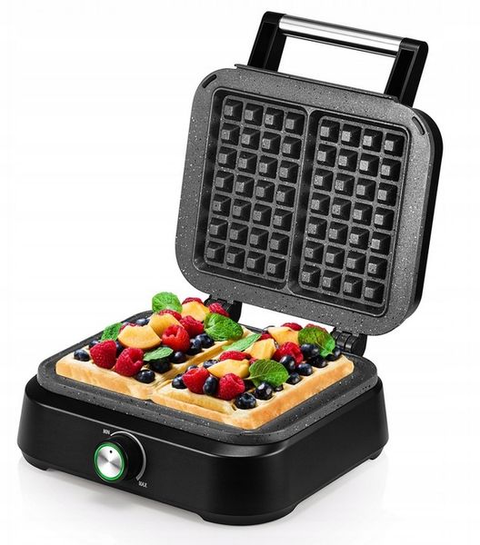 GOFROWNICA 2200W XXL 2 CHRUPIĄCE PUSZYSTE GOFRY XXL DUŻA SOLIDNIE WYKONANA zdjęcie 9