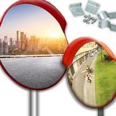 LUSTRO DROGOWE MAGAZYNOWE 45CM 450MM + UCHWYT