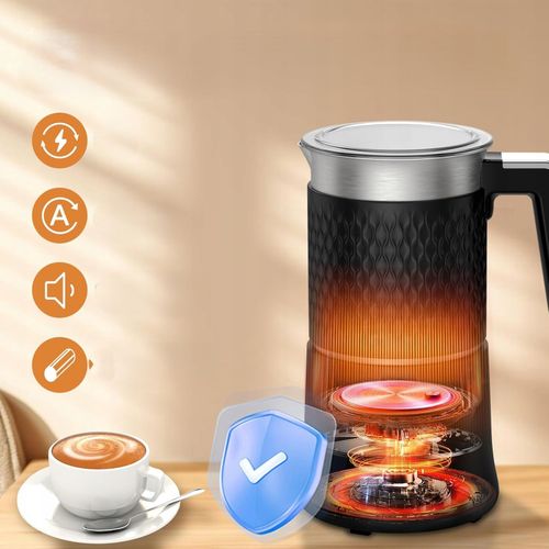 Spieniacz Do Mleka Kawy Elektryczny 5W1 350Ml Wyświetlacz Do Latte Auto Off na Arena.pl