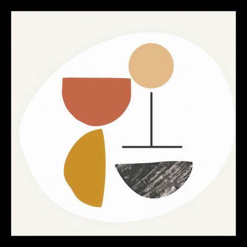 Plakat 30x30cm Kompozycja Balans na Arena.pl