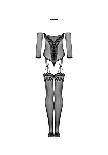 seksowne i prześwitujące bodystocking g33. body z otwartym krokiem. na Arena.pl