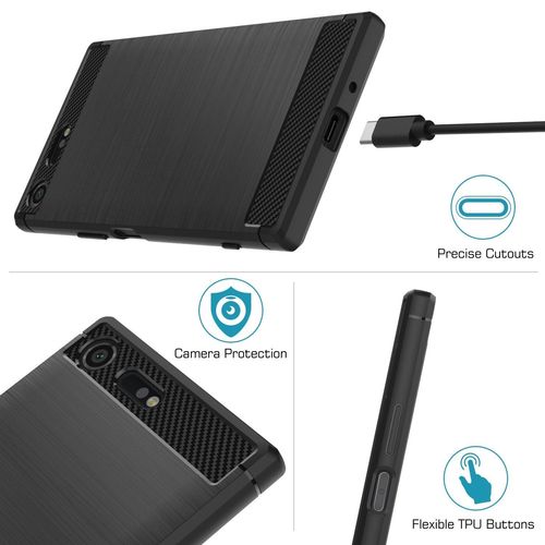 Etui HS Case SOLID TPU Sony Xperia  XZ Premium Black na Arena.pl