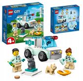 LEGO City 60382 Karetka weterynaryjna Prezent
