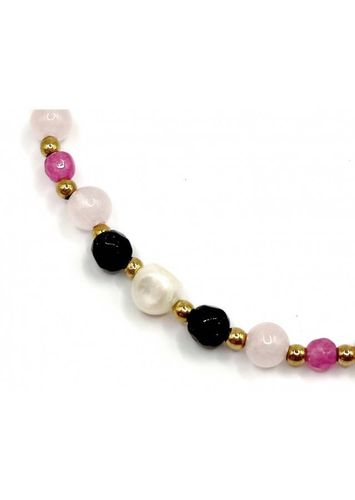 Bransoletka PINK KWARC 925 na Arena.pl