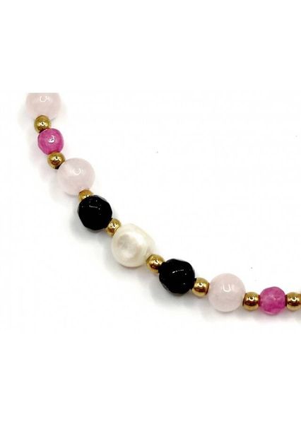 Bransoletka PINK KWARC 925 zdjęcie 2