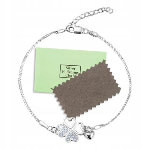 SREBRNA BRANSOLETKA DAMSKA KONICZYNKA SREBRO 925 NA WALENTYNKI ORYGINALNA na Arena.pl