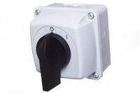 Łącznik krzywakowy 0-1 3P 12A IP65 Łuk E12-13 921213 ELEKTROMET