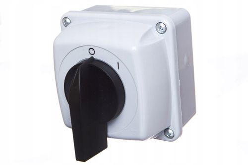 Łącznik krzywakowy 0-1 3P 12A IP65 Łuk E12-13 921213 ELEKTROMET na Arena.pl