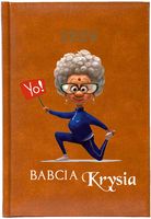 Kalendarz A5 2026 tygodniowy KSIĄŻKOWY PREZENT NA DZIEŃ BABCI Z IMIENIEM