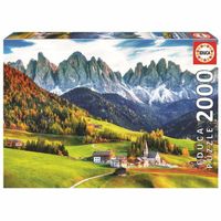 układanka puzzle Educa Autumn in the Dolomites 2000 Części